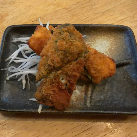 竜　ささみしそカツ